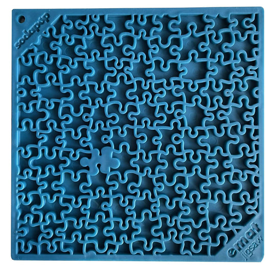 CALMELIA : Tapis de léchage d’enrichissement eMat – Design Puzzle